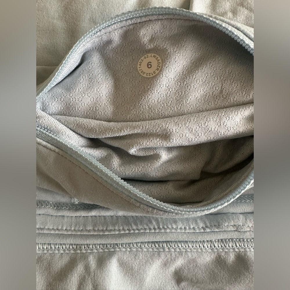 lululemon athletica Foam Cloud Blue Pace Rival Skirt-Size 6 - Picture 8 of 10